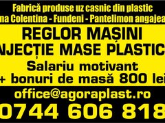 REGLOR masini injectie mase plastice